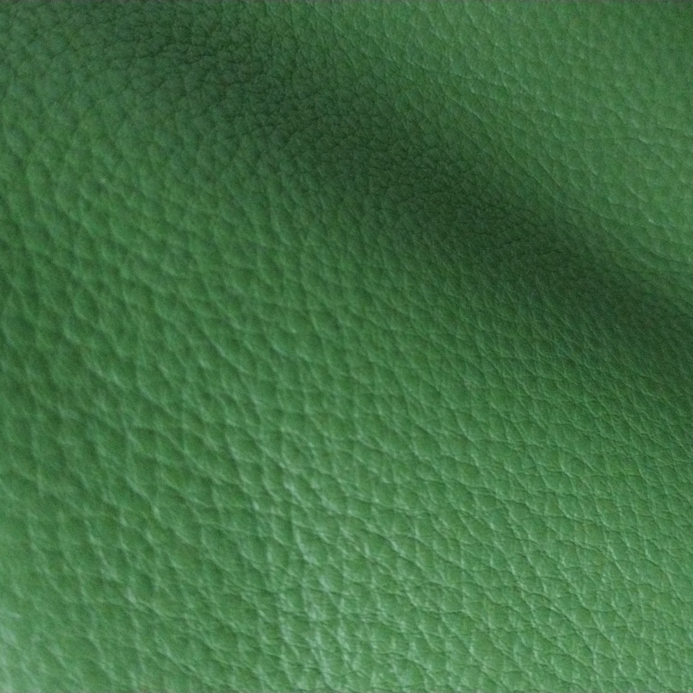 Vintage Vtg Y2k Xl Bodhi Leather Bright Green Hobo Bag Silver Chain Hardware - Picture 13 of 16